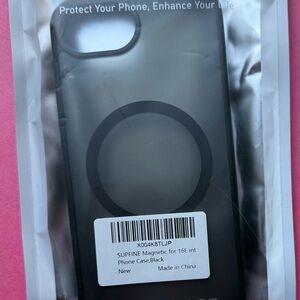 Black Magnetic Phone Case